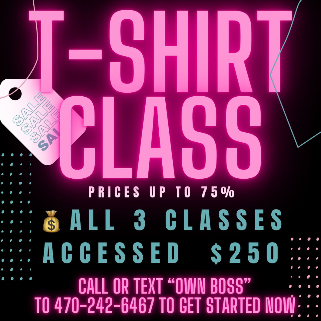 INK’D 3 Classes Access T-Shirt